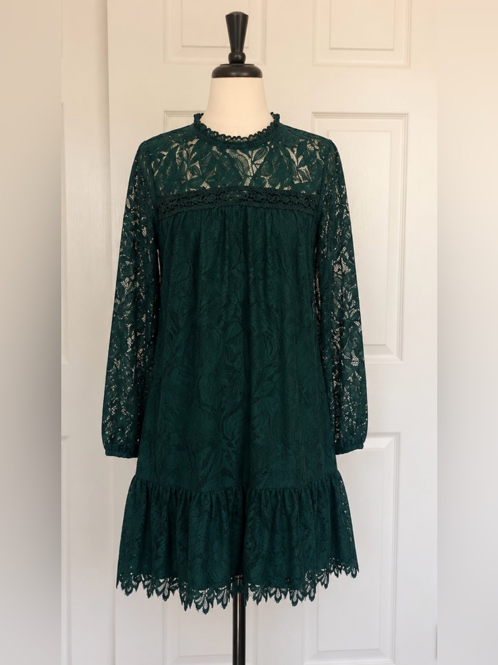Kensie women Emerald Lace Dress